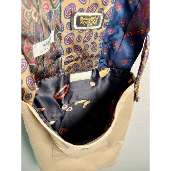 Upcycled Silk Necktie Shoulder Bag Handmade Boho Crossbody - Picture 9 of 15